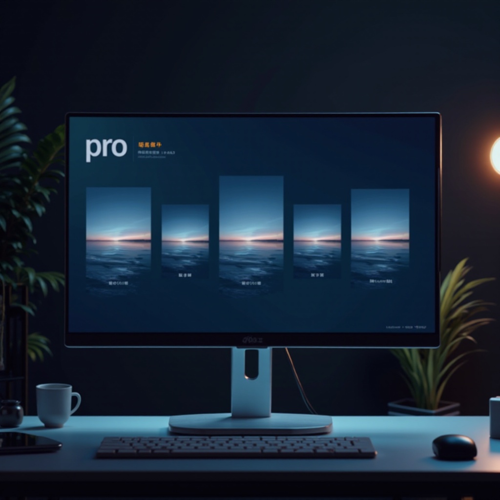 pc xt13 pro pengaturan resolusi monitor