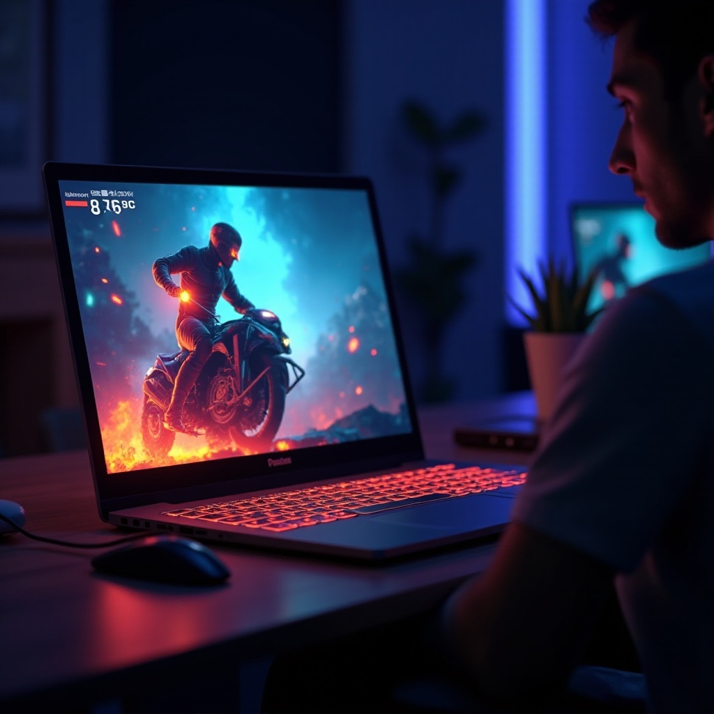 CPU ma 92 stopnie podczas grania, ale laptop się nie przegrzewa