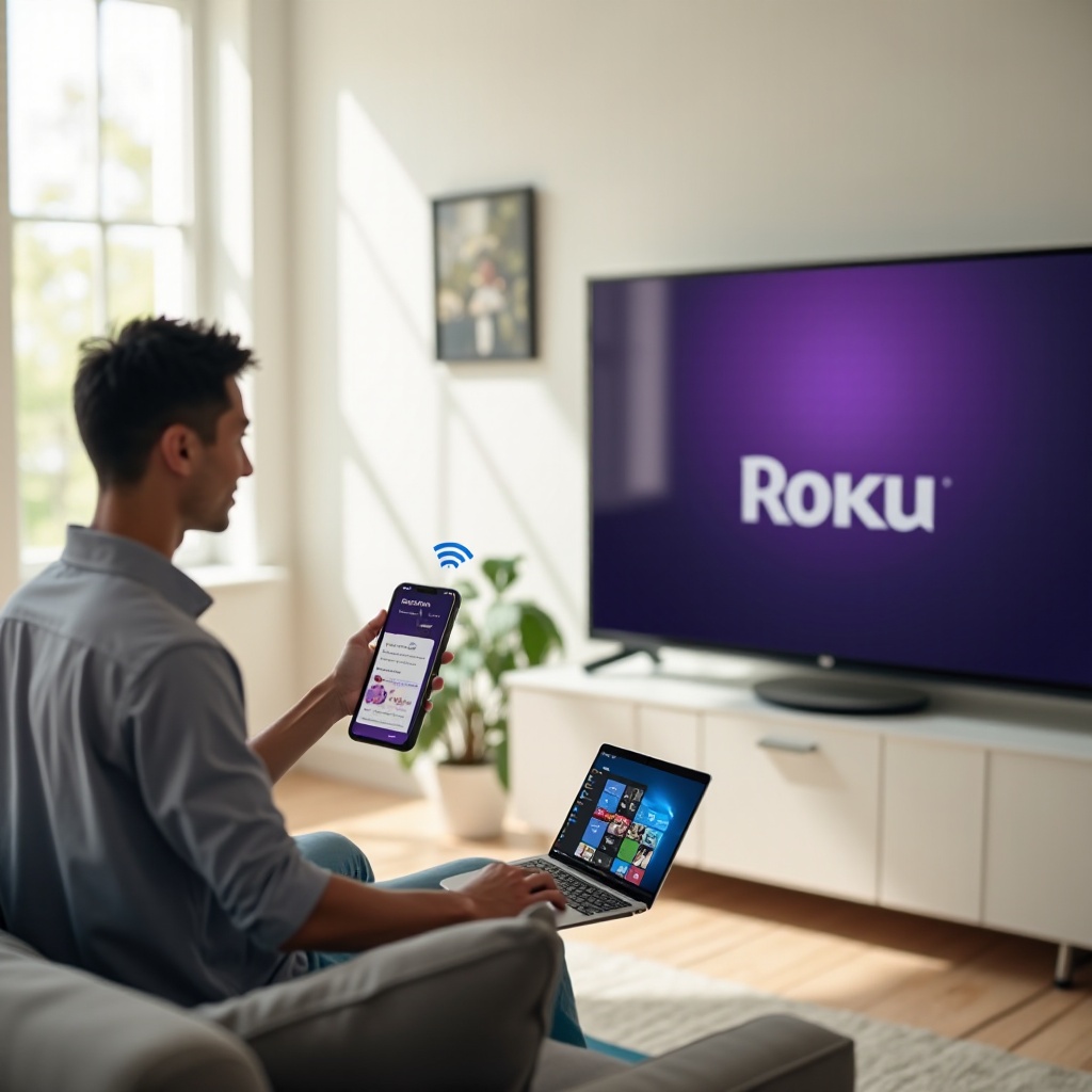 Cara Menyambungkan Laptop ke Roku TV